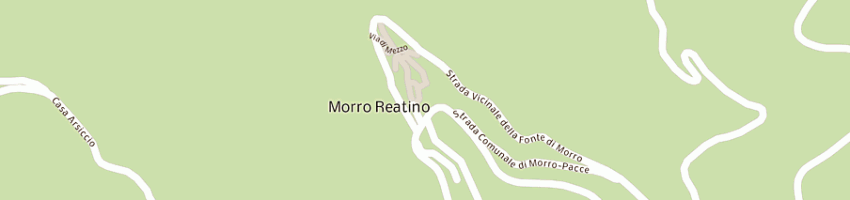 Mappa della impresa poste italiane a MORRO REATINO
