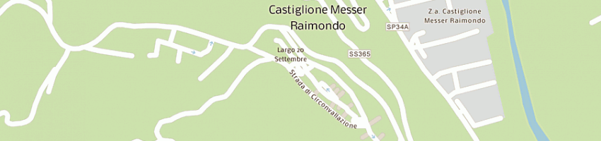 Mappa della impresa castelfino societa'cooperativa sociale arl a CASTIGLIONE MESSER RAIMONDO