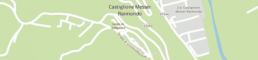 Mappa della impresa il cappelletto di di quinzio pietro a CASTIGLIONE MESSER RAIMONDO