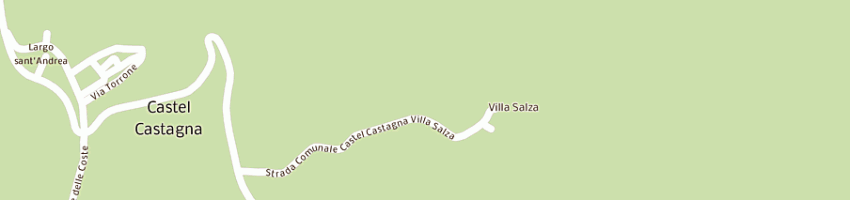 Mappa della impresa de antoniis pietro a CASTEL CASTAGNA