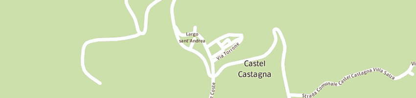 Mappa della impresa poste italiane spa a CASTEL CASTAGNA