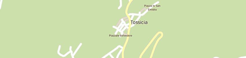 Mappa della impresa carabinieri a TOSSICIA