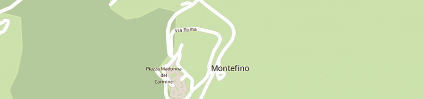 Mappa della impresa coram sud srl a MONTEFINO