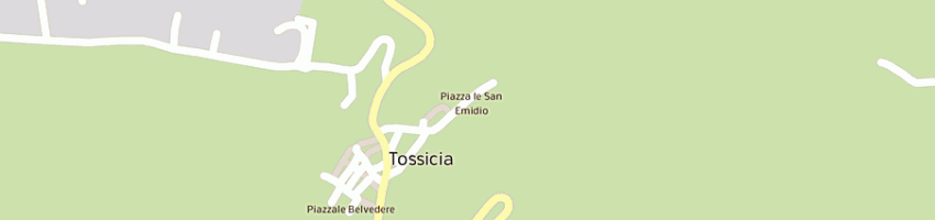 Mappa della impresa oleificio possenti sas a TOSSICIA