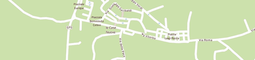 Mappa della impresa ristorante locanda della letizia a CELLENO