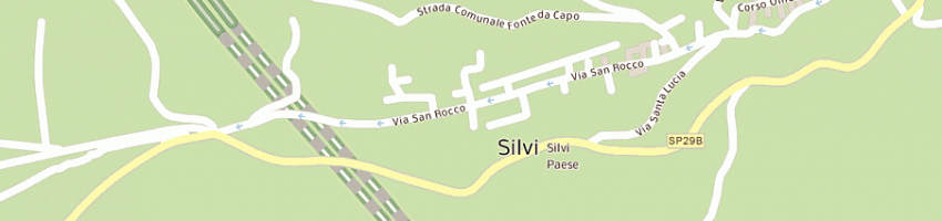 Mappa della impresa pomante quinto a SILVI