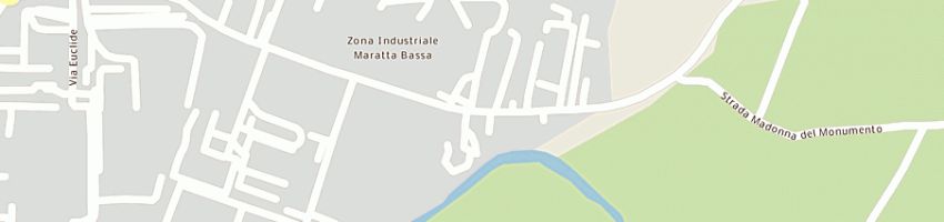 Mappa della impresa salvati spa a TERNI