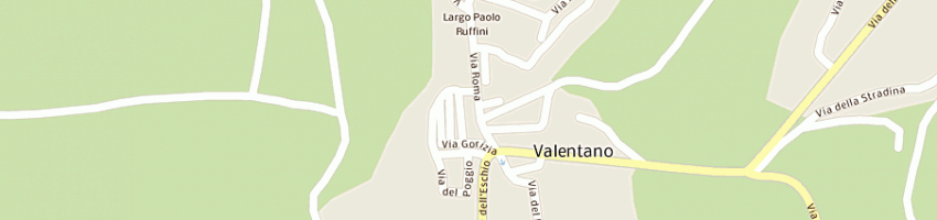 Mappa della impresa poste italiane a VALENTANO