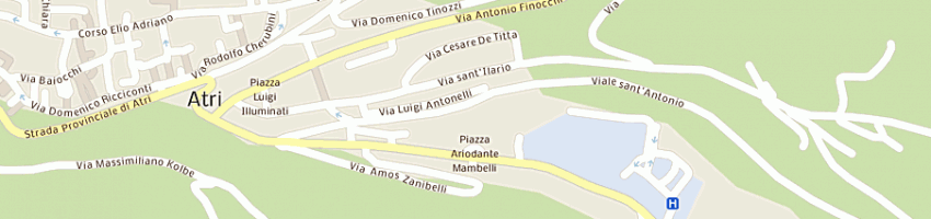 Mappa della impresa aquilini franco a ATRI