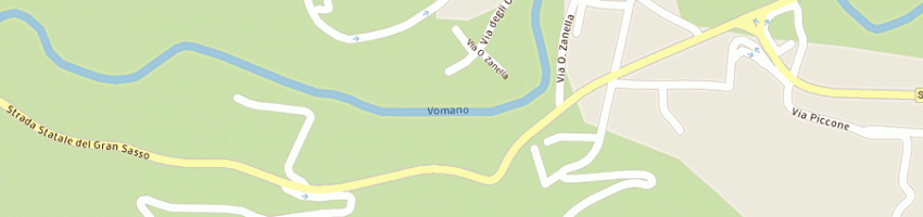 Mappa della impresa provincia di teramo a MONTORIO AL VOMANO