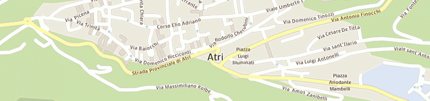 Mappa della impresa mattucci saverio a ATRI