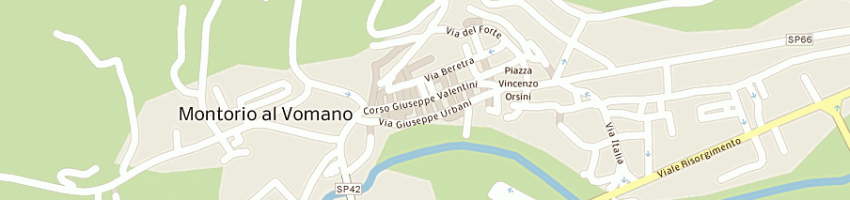 Mappa della impresa antica forneria di g menaguale a MONTORIO AL VOMANO