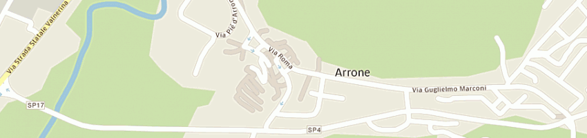 Mappa della impresa locci augusto a ARRONE
