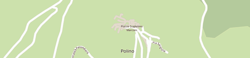 Mappa della impresa municipio a POLINO