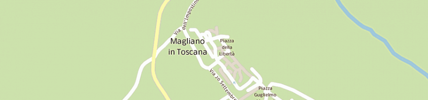 Mappa della impresa andrei alberto a MAGLIANO IN TOSCANA