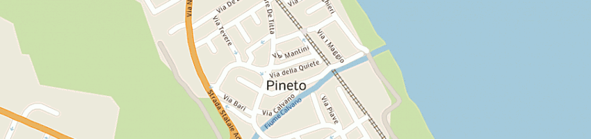 Mappa della impresa capuani fernando a PINETO