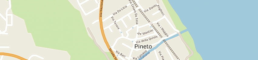 Mappa della impresa pavone geom pietro studio tecnico a PINETO