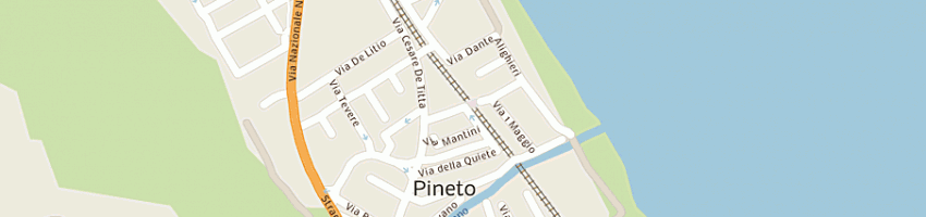 Mappa della impresa giannangelo bruno a PINETO
