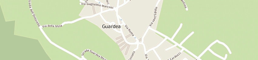 Mappa della impresa santori bruno a GUARDEA
