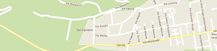 Mappa della impresa ristorante via veneto di d'ostilio aldo a CASTELLALTO