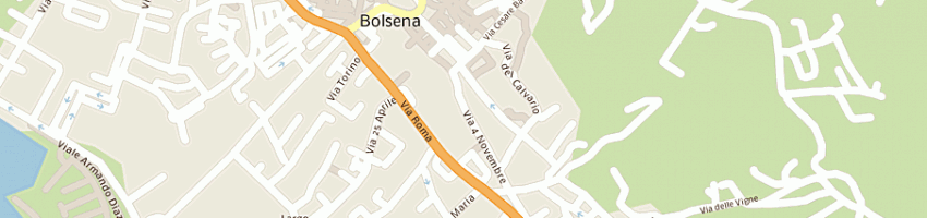Mappa della impresa associazione caritas bolsena a BOLSENA