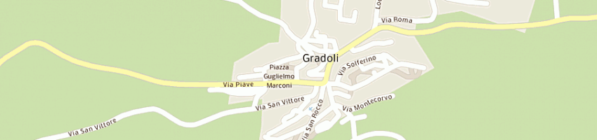 Mappa della impresa imm ville e casali di patriccioli enrico a GRADOLI