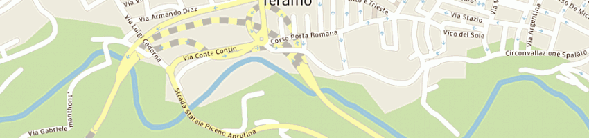 Mappa della impresa zuccarini gabriella a TERAMO