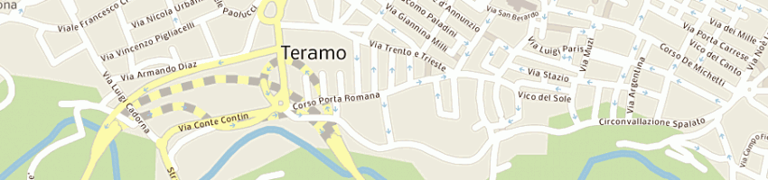 Mappa della impresa unuci a TERAMO