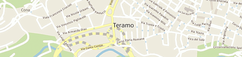 Mappa della impresa vincenti ennio a TERAMO
