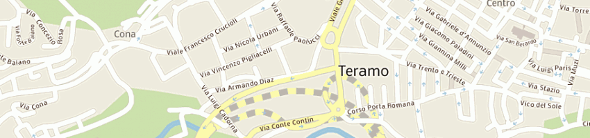 Mappa della impresa di teodoro costruzioni srl a TERAMO