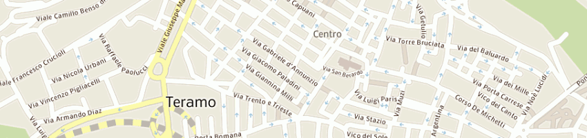 Mappa della impresa coruzzi luigi a TERAMO