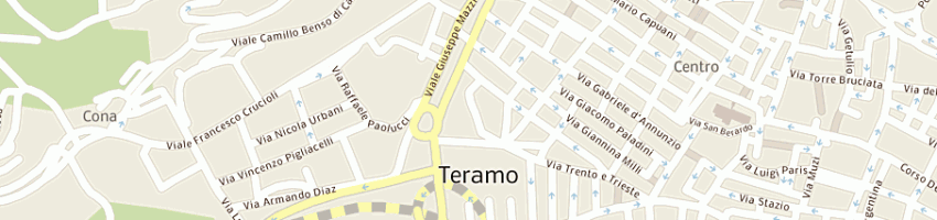 Mappa della impresa di feliciantonio sergio a TERAMO