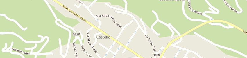 Mappa della impresa cerino carlo a TERAMO