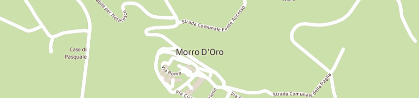 Mappa della impresa maiorani ugolino a MORRO D ORO