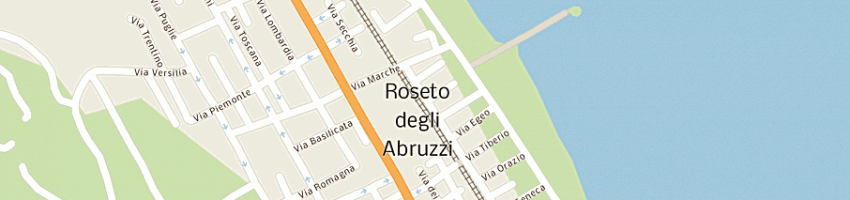 Mappa della impresa amnesty international sezione italiana a ROSETO DEGLI ABRUZZI