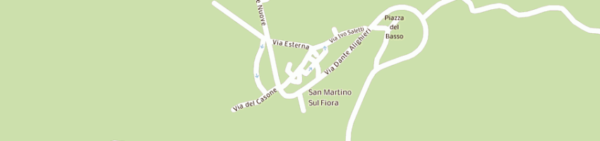 Mappa della impresa bar pellegrini a MANCIANO