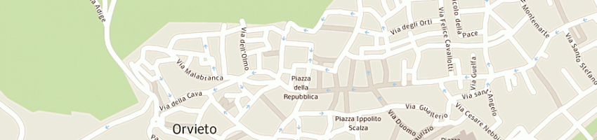 Mappa della impresa intercon srl a ORVIETO