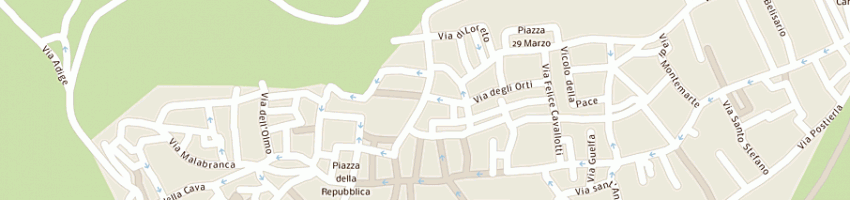 Mappa della impresa tabaccheria capretto snc a ORVIETO