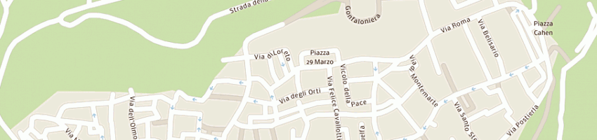 Mappa della impresa visciola sergio a ORVIETO