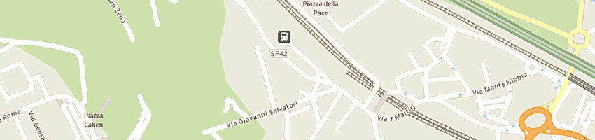 Mappa della impresa cek srl a ORVIETO