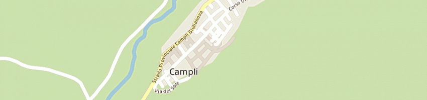 Mappa della impresa di carlo marcello a CAMPLI