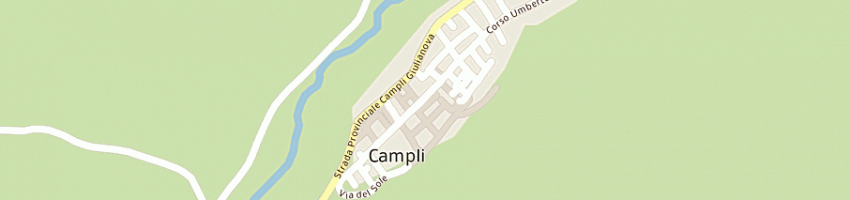 Mappa della impresa di antonio alfonso a CAMPLI