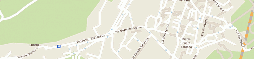 Mappa della impresa parrucchiera gabriella a SPOLETO