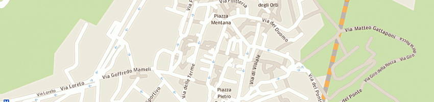 Mappa della impresa municipio di spoleto a SPOLETO