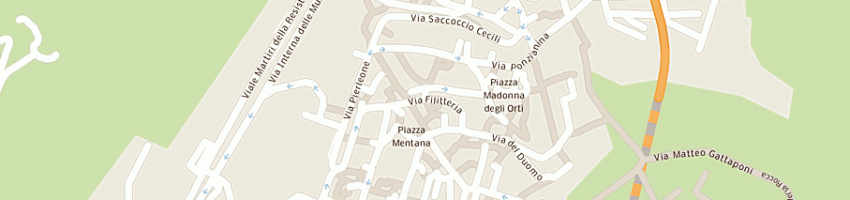 Mappa della impresa municipio di spoleto a SPOLETO