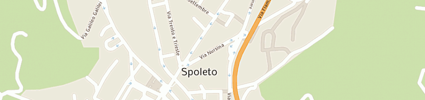 Mappa della impresa mobili regoli snc a SPOLETO