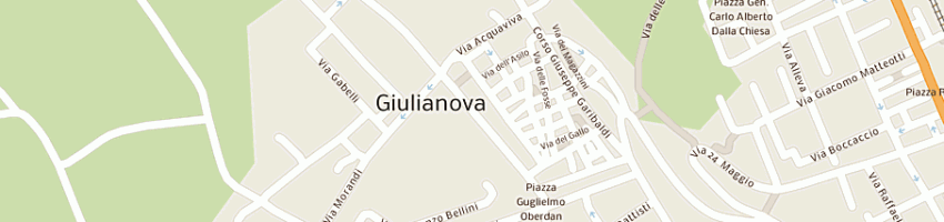 Mappa della impresa studio tecnico di progettazion di valesi e pistilli a GIULIANOVA