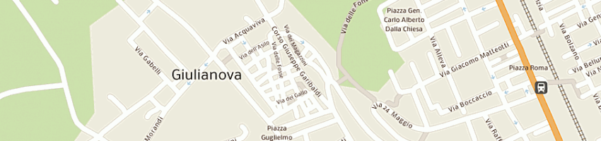 Mappa della impresa vaccarini giovanni a GIULIANOVA