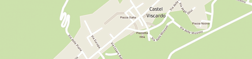 Mappa della impresa colonia s giovanni bosco a CASTEL VISCARDO