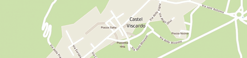 Mappa della impresa la pergoletta di dominici luigi e c - sas a CASTEL VISCARDO